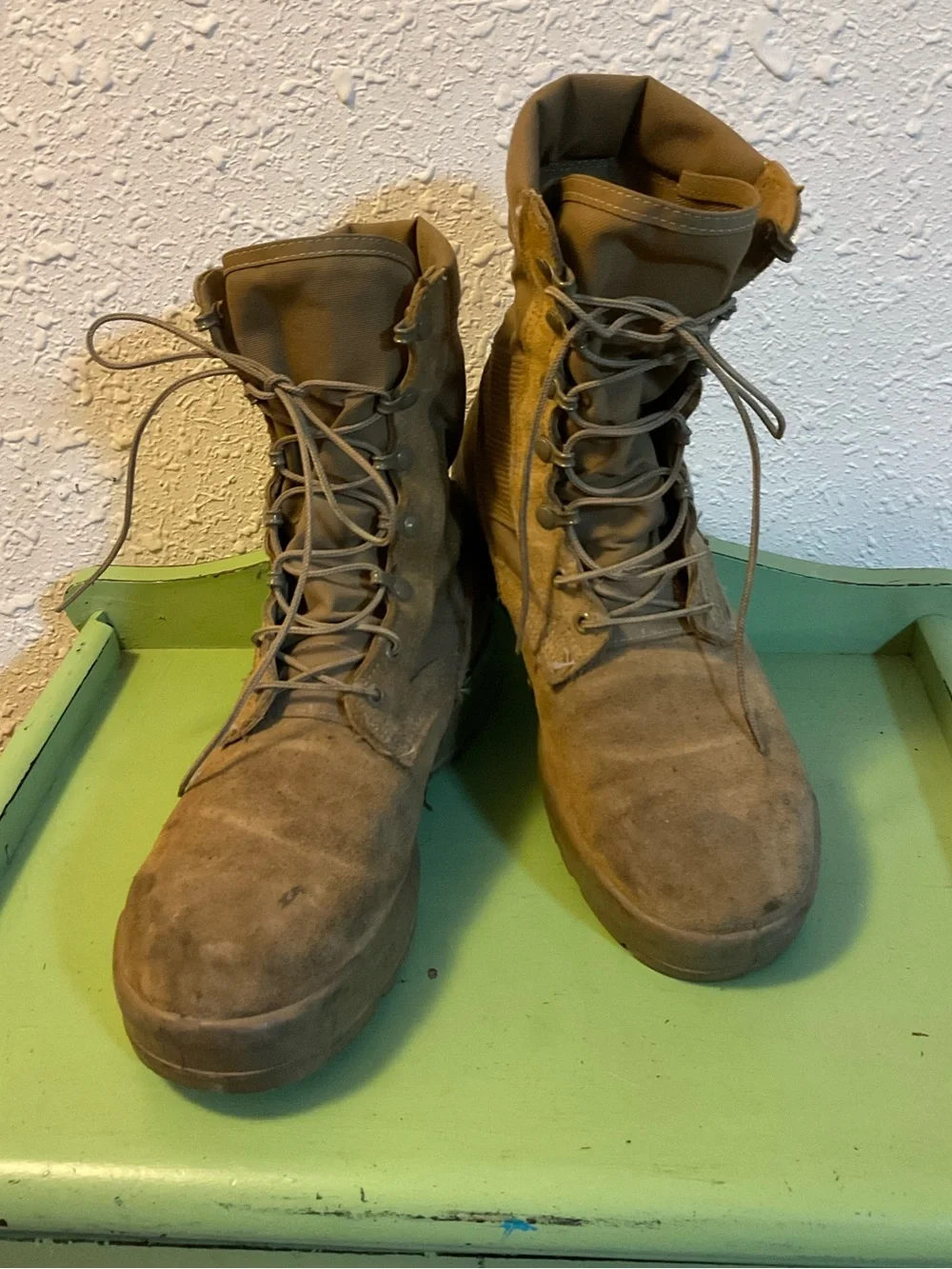 McRae Footwear Combat Boots Hot Weather Military Desert Coyote Tan Men's 9 W